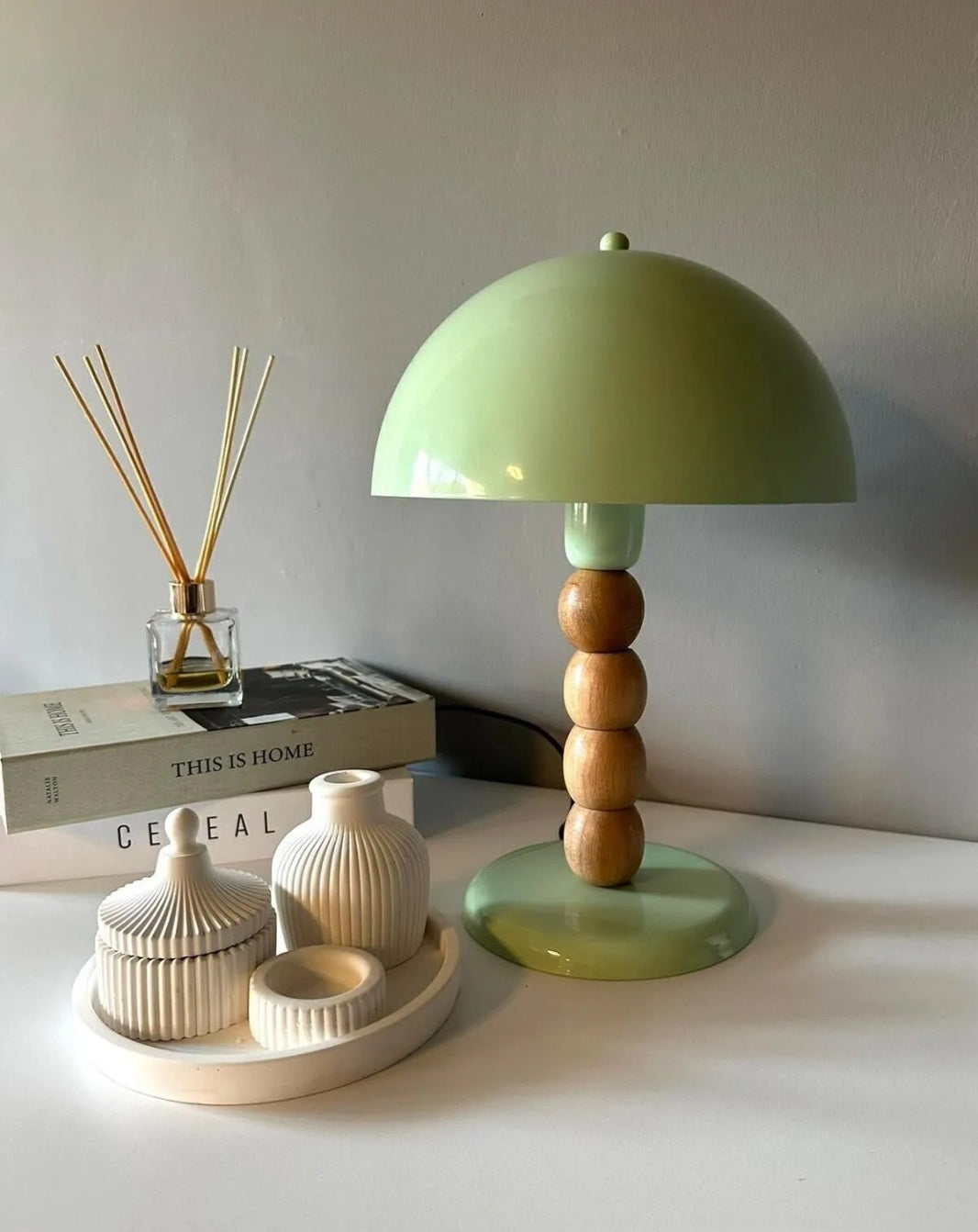 Pilz-Tischlampe Dekorativ